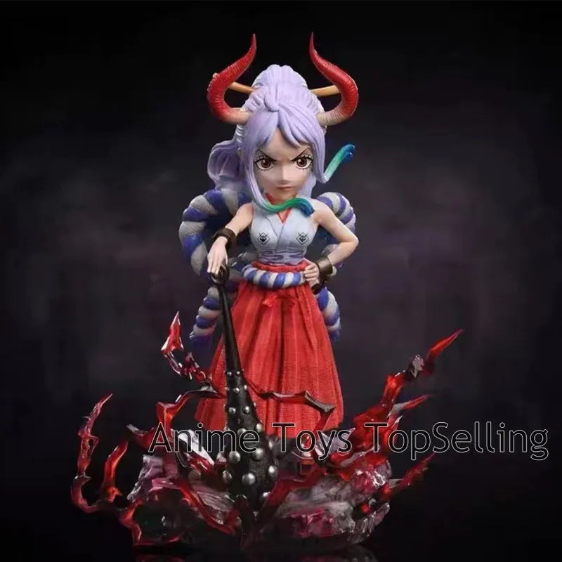 10cm Anime One Piece Figure Yamato Figure PVC Collectible Statue Model Toys Gifts